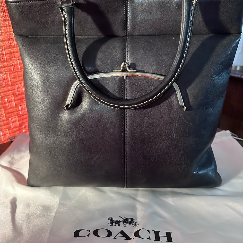Authentic Vintage Coach Bonnie Cashin Satchel, pre-creed.